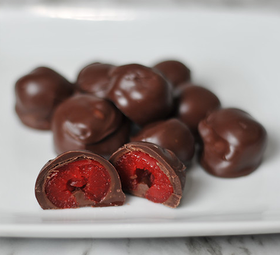 Double Dipped Chocolate Covered Cherries